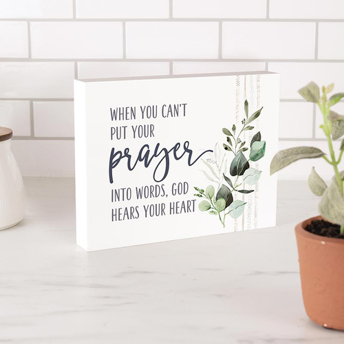 P. Graham Dunn Blessings Collection Decorative Block - When You