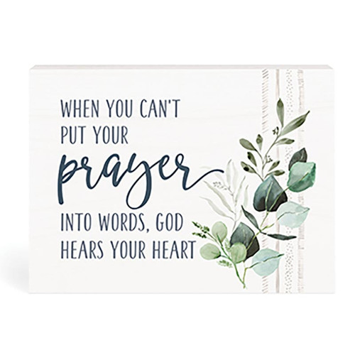 p. graham dunn Blessings Collection Decorative Block - When You