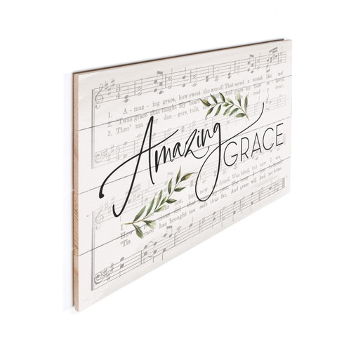 p. graham dunn Blessings Collection Pallet Sign - Amazing Grace