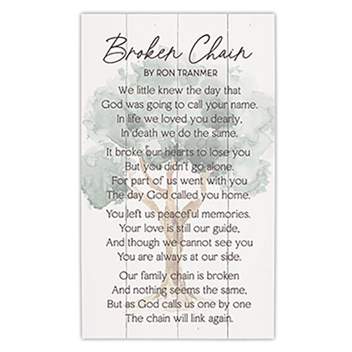 p. graham dunn Blessings Collection Pallet Sign - Broken Chain