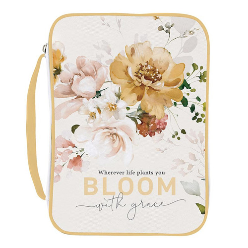 P. Graham Dunn Bloom Collection Polyester Bible Cover