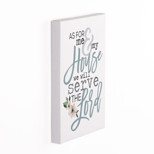 P. Graham Dunn Canvas - As For Me & My House We Will Serve The Lord