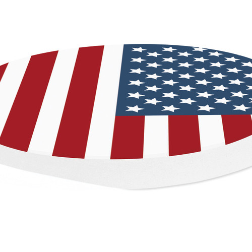 P. Graham Dunn Ceramic Car Coasters (Retail Pack) - American Flag