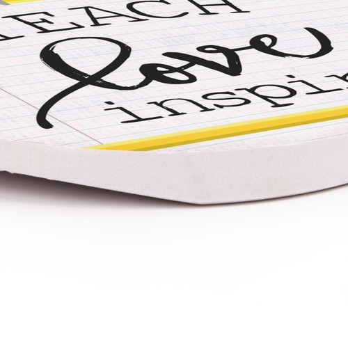 P. Graham Dunn Ceramic Car Coasters (Retail Pack) - Teach Love Inspire