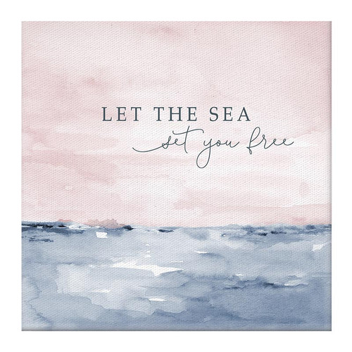 p. graham dunn Coastal Collection Canvas - Let The Sea