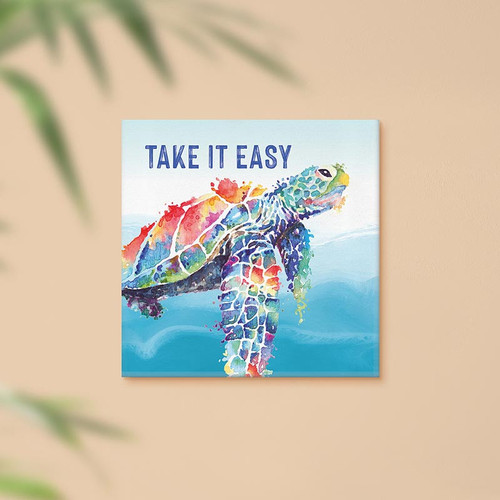P. Graham Dunn Coastal Collection Canvas - Take It Easy