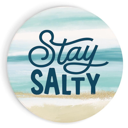 P. Graham Dunn Coastal Collection Car Coaster (Retail Pack) - Stay Salty