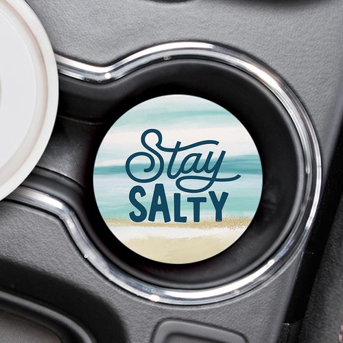 p. graham dunn Coastal Collection Car Coaster (Retail Pack) - Stay Salty