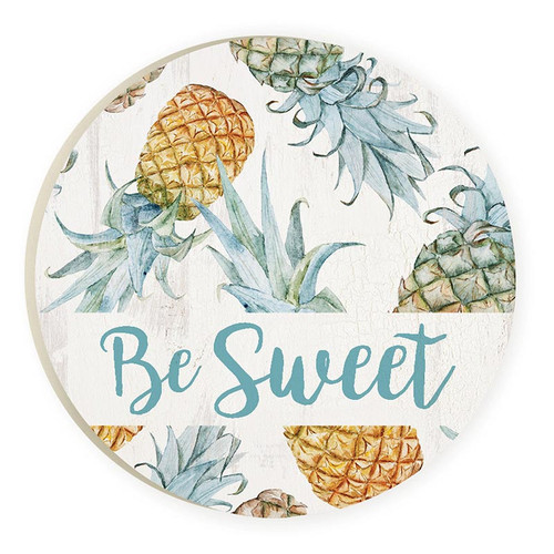 P. Graham Dunn Coastal Collection Car Coasters (Retail Pack) - Be Sweet