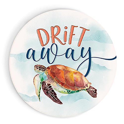 P. Graham Dunn Coastal Collection Car Coasters (Retail Pack) - Drift Away