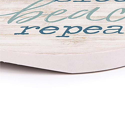 P. Graham Dunn Coastal Collection Car Coasters (Retail Pack) - Eat Sleep Beach