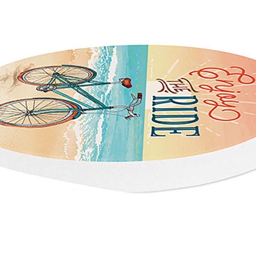 P. Graham Dunn Coastal Collection Car Coasters (Retail Pack) - Enjoy The Ride