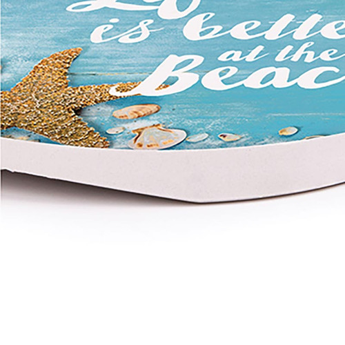 P. Graham Dunn Coastal Collection Car Coasters (Retail Pack) - Life Is Better