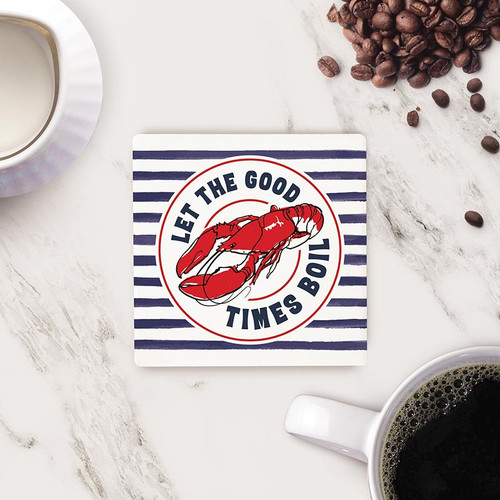 P. Graham Dunn Coastal Collection Coaster - Let The Good