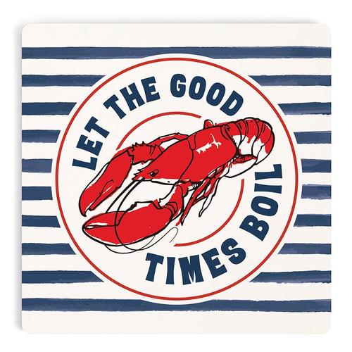 p. graham dunn Coastal Collection Coaster - Let The Good