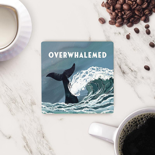 P. Graham Dunn Coastal Collection Coaster - Overwhaled