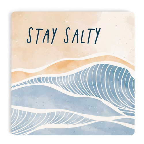 p. graham dunn Coastal Collection Coaster - Stay Salty