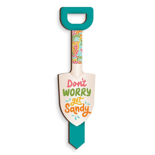 P. Graham Dunn Coastal Collection Garden Sign - Don't Worry Get Sandy