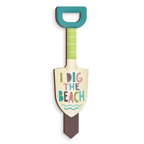 P. Graham Dunn Coastal Collection Garden Sign - I Dig The Beach