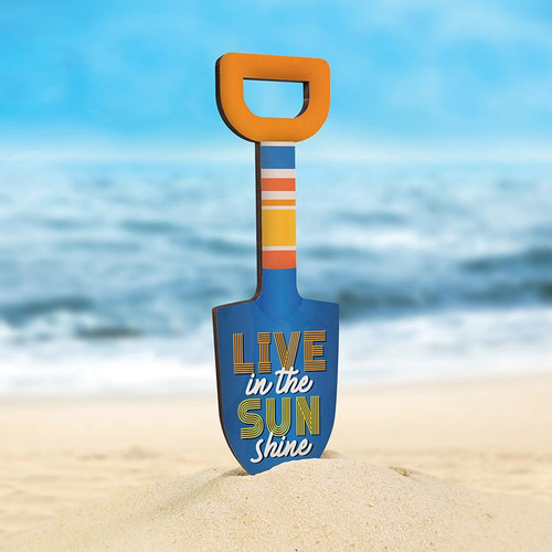 p. graham dunn Coastal Collection Garden Sign - Live In The Sun