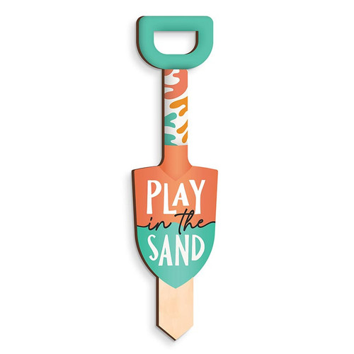 P. Graham Dunn Coastal Collection Garden Sign - Play In The Sand