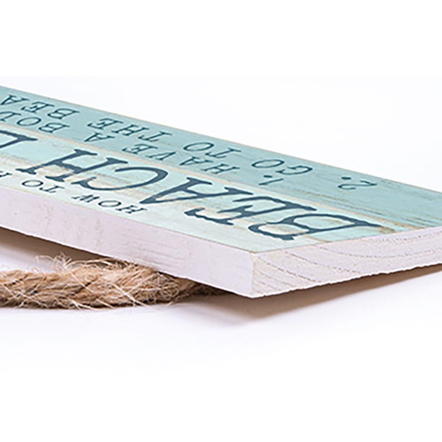 P. Graham Dunn Coastal Collection Hanging Sign - Beach Body