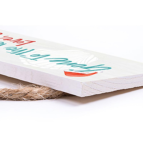 P. Graham Dunn Coastal Collection Hanging Sign - Gone To The Beach