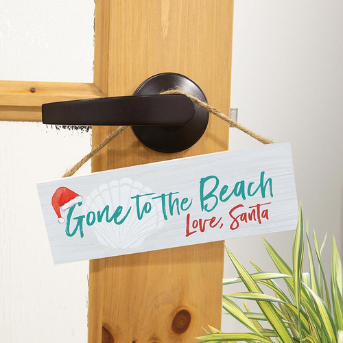 P. Graham Dunn Coastal Collection Hanging Sign - Gone To The Beach