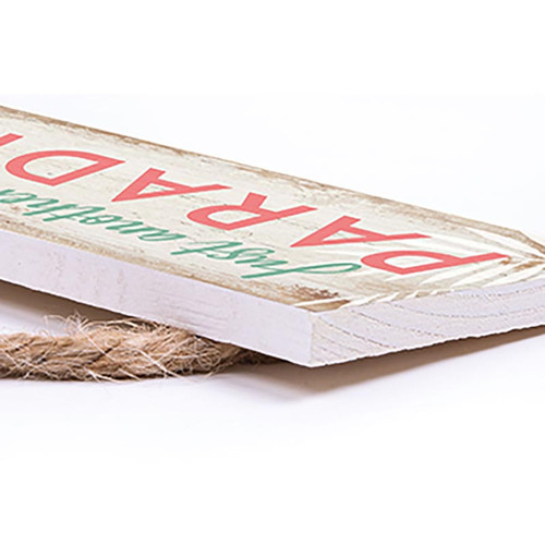 P. Graham Dunn Coastal Collection Hanging Sign - Just Another Day