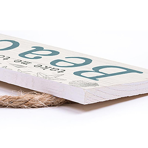 P. Graham Dunn Coastal Collection Hanging Sign - Take Me To The Beach