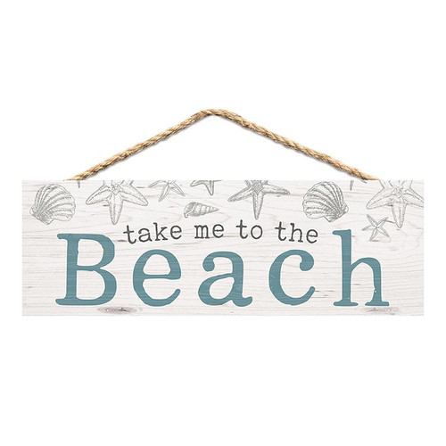 p. graham dunn Coastal Collection Hanging Sign - Take Me To The Beach