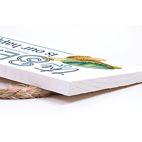 P. Graham Dunn Coastal Collection Hanging Sign - The Beach