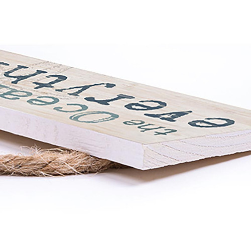 P. Graham Dunn Coastal Collection Hanging Sign - The Ocean