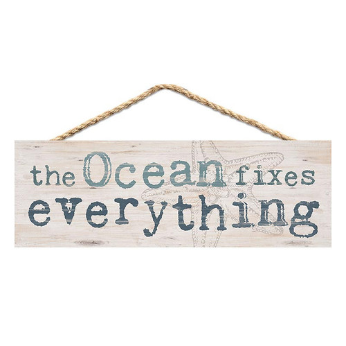 p. graham dunn Coastal Collection Hanging Sign - The Ocean