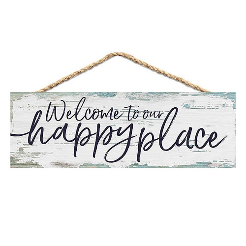 p. graham dunn Coastal Collection Hanging Sign - Welcome To Our