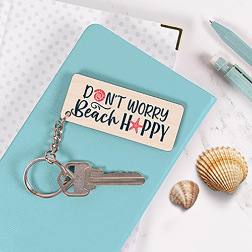 P. Graham Dunn Coastal Collection Key Chains - Beach Happy