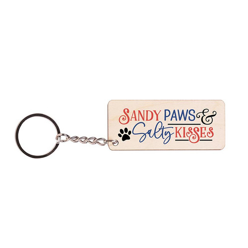 p. graham dunn Coastal Collection Key Chains - Sandy Paws