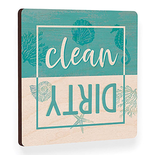 P. Graham Dunn Coastal Collection Magnet - Clean/Dirty