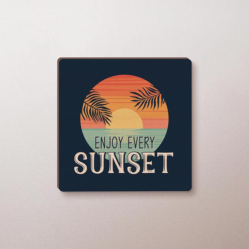 P. Graham Dunn Coastal Collection Magnet - Enjoy Every Sunset