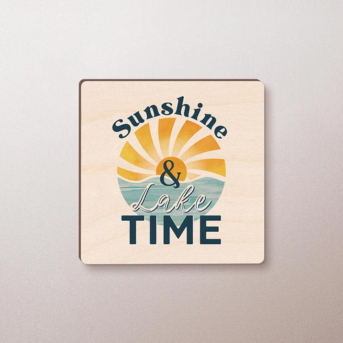 P. Graham Dunn Coastal Collection Magnet - Sunshine & Lake Time