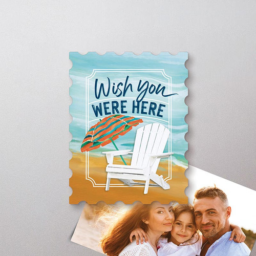 P. Graham Dunn Coastal Collection Magnet - Wish You Were Here