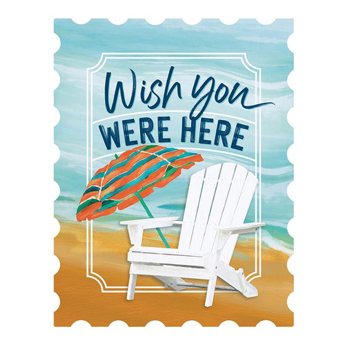 p. graham dunn Coastal Collection Magnet - Wish You Were Here
