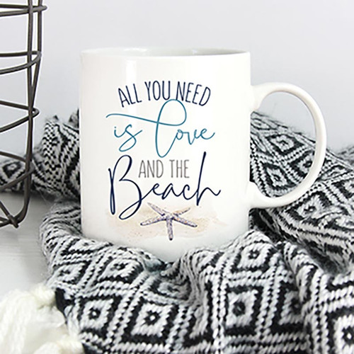 P. Graham Dunn Coastal Collection Mug - All You Need Is Love