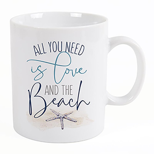 p. graham dunn Coastal Collection Mug - All You Need Is Love