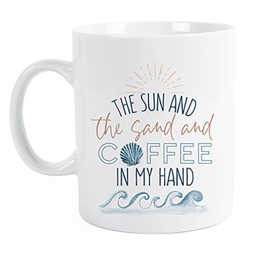 P. Graham Dunn Coastal Collection Mug - The Sun And The Sand