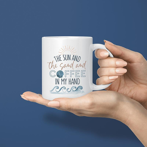 P. Graham Dunn Coastal Collection Mug - The Sun And The Sand