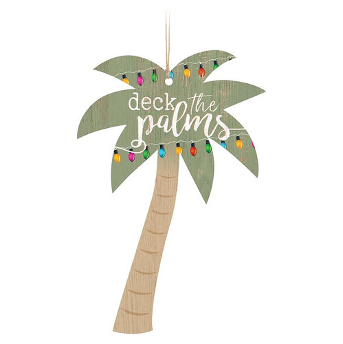 p. graham dunn Coastal Collection Ornaments - Deck The Palms