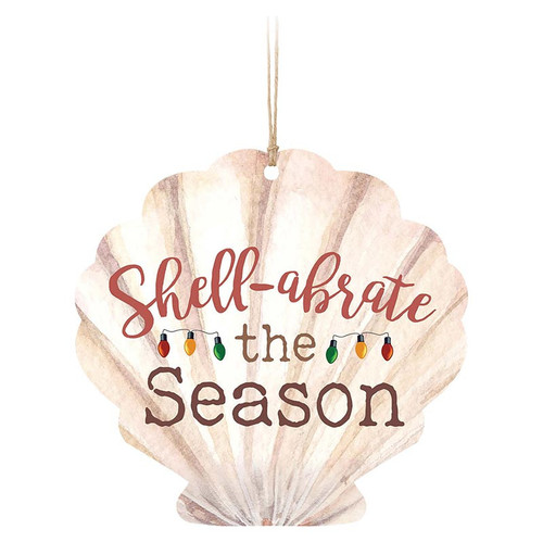 p. graham dunn Coastal Collection Ornaments - Shell-Abrate