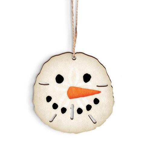 p. graham dunn Coastal Collection Ornaments - Snowman Face