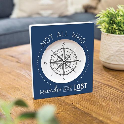 P. Graham Dunn Coastal Collection Ornate Decor - Not All Who